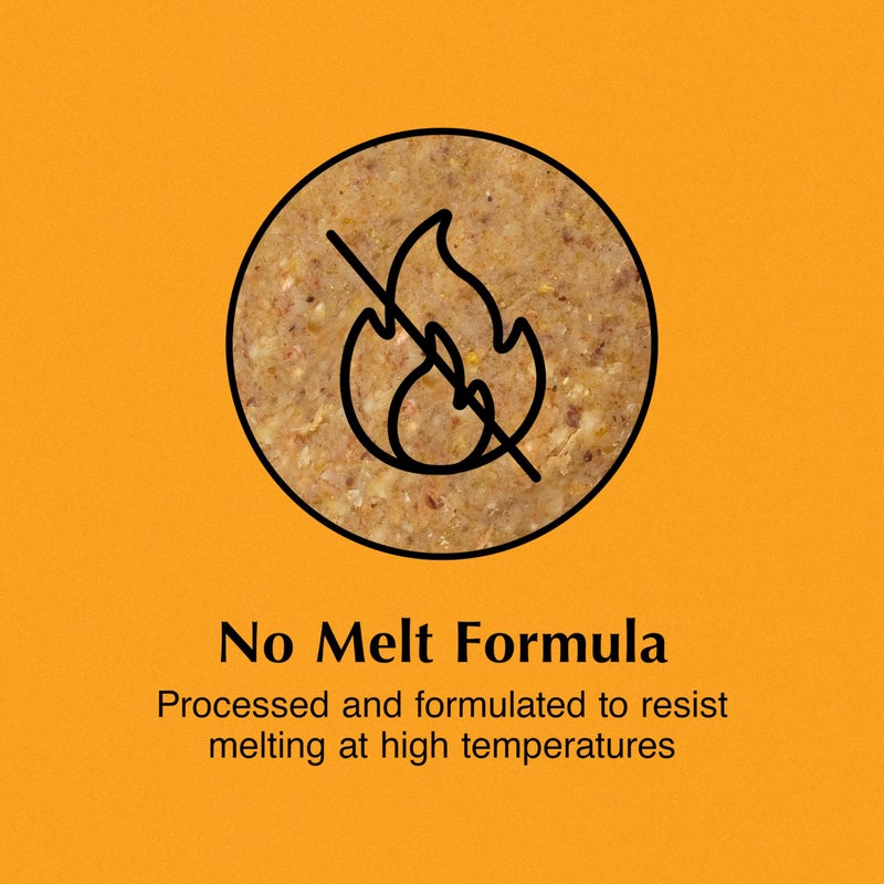 CS C&S Peanut Delight No Melt Suet Dough Plugs, Suet Plugs for Wild Birds, 12 Oz, 4 Count - Image 5